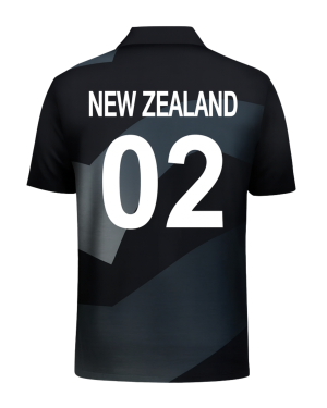 Authentic New Zealand Cricket shirt – Black Caps Edition