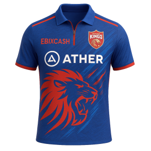Punjab Kings Jersey Cricket– Official Team Wear