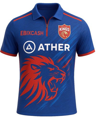 Punjab Kings Jersey Cricket– Official Team Wear