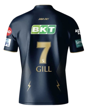 IPL 2025 Gujarat Titans Team Jersey – Dry-Fit Fabric