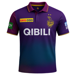 Kolkata Knight Riders Jersey Fan – Purple & Gold Pride