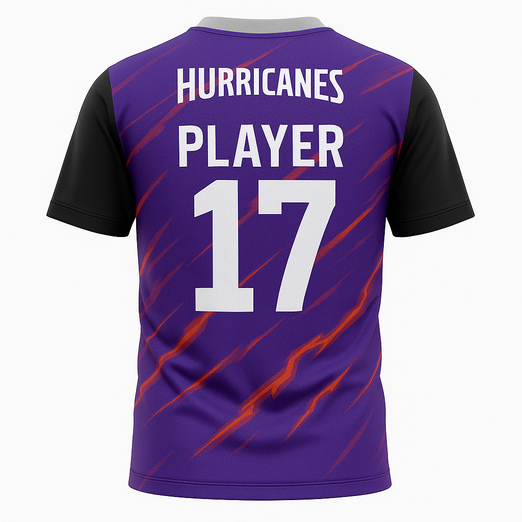 Authentic Hobart Hurricanes Cricket Jersey – Breathable Fit