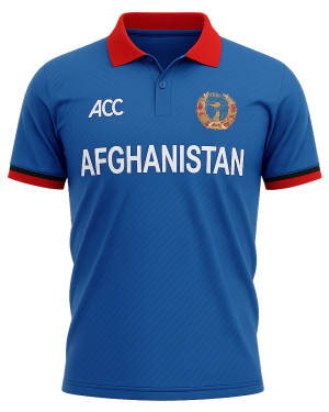 Premium Afghanistan Cricket Jersey – Official Colors & Crest