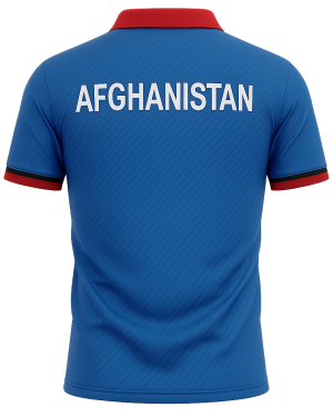 Premium Afghanistan Cricket Jersey – Official Colors & Crest