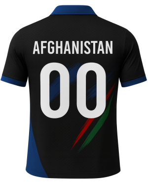 Team Afghanistan cricket jersey – Breathable Match Day Edition