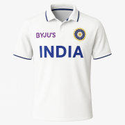 Authentic India Test Cricket Shirt – Classic White Jersey