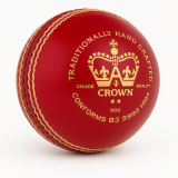 Gray-Nicolls Crown Leather Cricket Ball – Superior Grip & Control