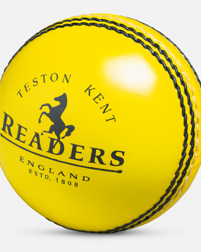 Readers Indoor Yellow Leather Ball – Superior Grip & Control