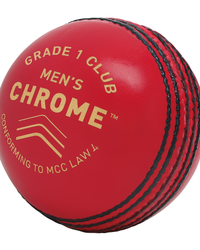 Gunn & Moore Chrome Leather Cricket Ball – Durable & High Grip