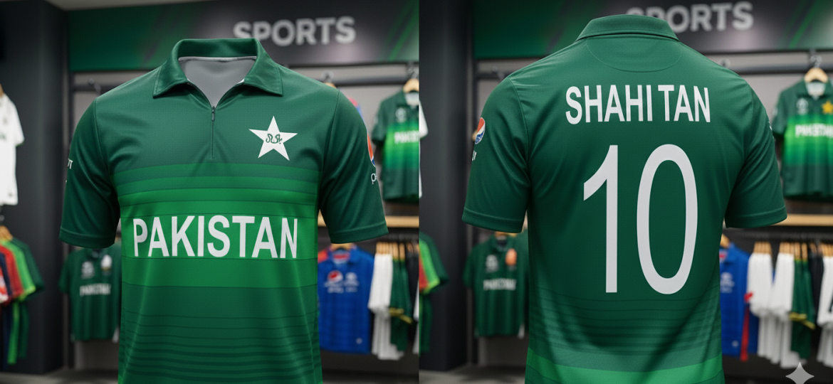 New Pakistan Asia Cup Jersey 2025: TCL Pepsi Pak Cricket T20 Shirt