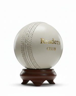 Readers Club Cricket Ball – Perfect for Matches & Practice