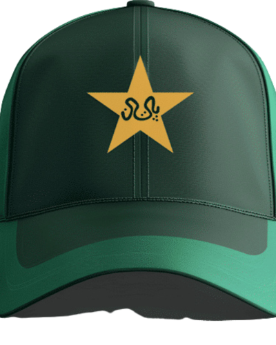 Pakistan Cricket Cap – Embroidered Team Logo & Flag