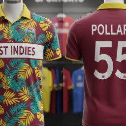 New West Indies Macron Cricket ODI Jersey 2024–2025: A Bold New Look for the Pride of the Caribbean